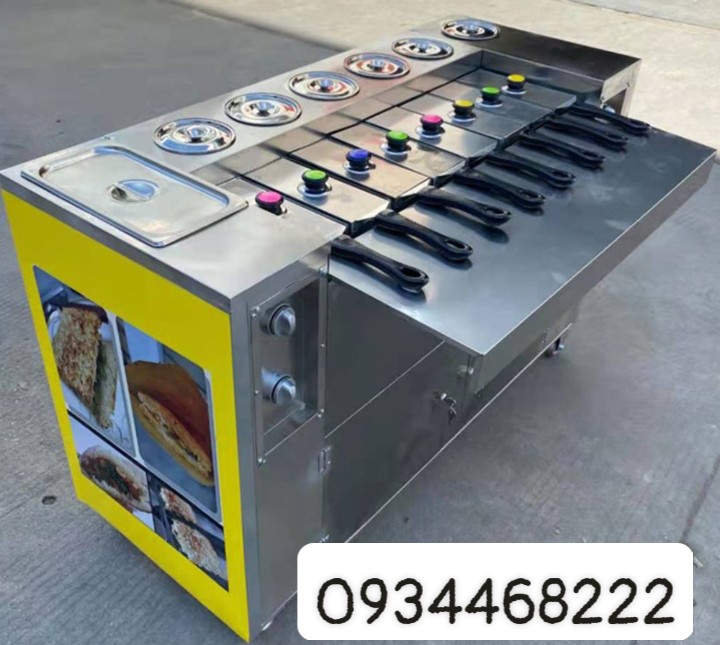 Xe làm cơm cháy kẹp